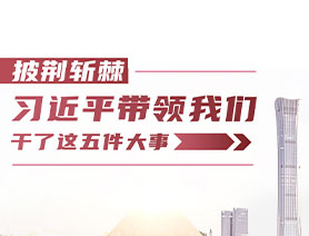 披荊斬棘！習(xí)近平帶領(lǐng)我們干了這五件大事