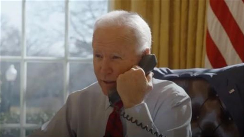 拜登拿起電話，又刷一個(gè)&ldquo;第一次&rdquo;