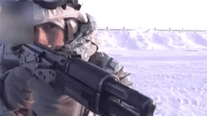 俄在北極地區(qū)舉行大規(guī)?？畿姺N演習(xí)