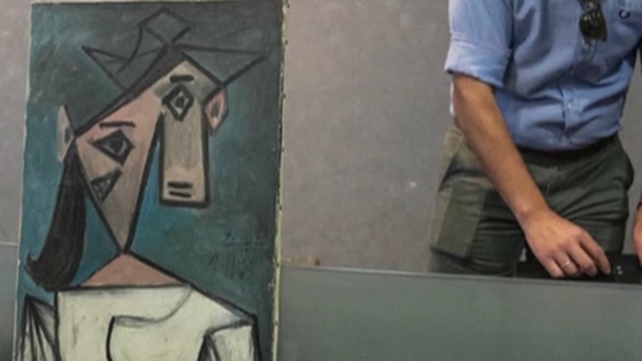 失而復(fù)得！希臘警方尋回9年前失竊的畢加索畫作
