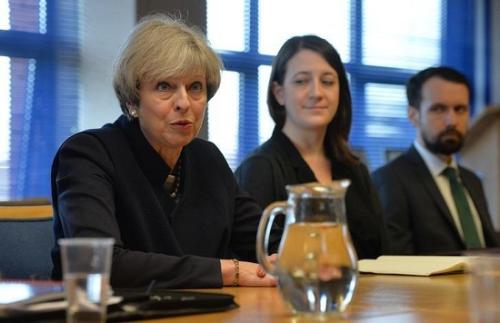 資料圖:英國首相特蕾莎·梅