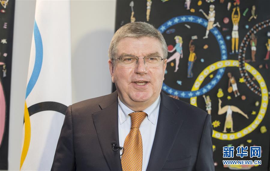 (體育)(2)國(guó)際奧委會(huì)主席巴赫向中國(guó)人民拜年