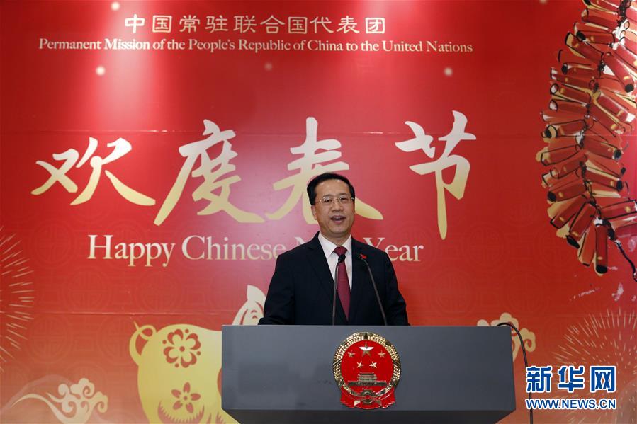 (XHDW·圖文互動)(1)五湖迎亥歲 四海賀新春——我駐外使領館舉辦新春招待會喜迎農(nóng)歷新年