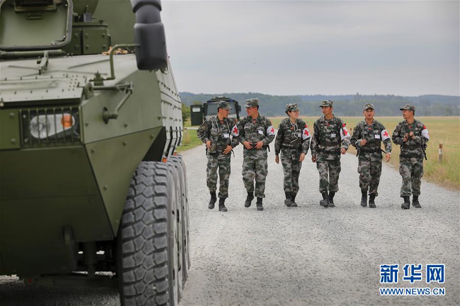 （國際&middot;圖文互動）（2）通訊：海外演訓(xùn)場，走來一群中國衛(wèi)生士官