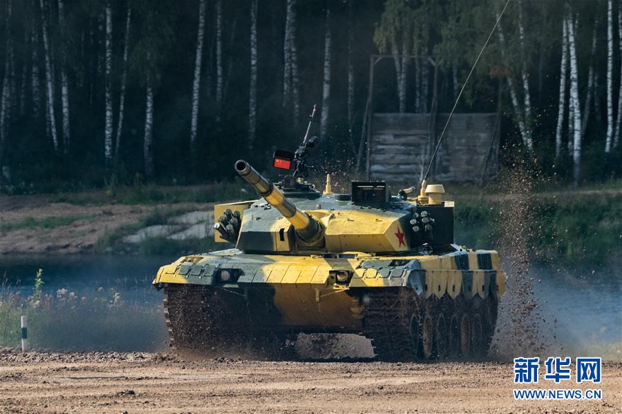 (國際)(6)中國“坦克兩項”參賽隊在“國際軍事比賽-2019”中首賽告捷