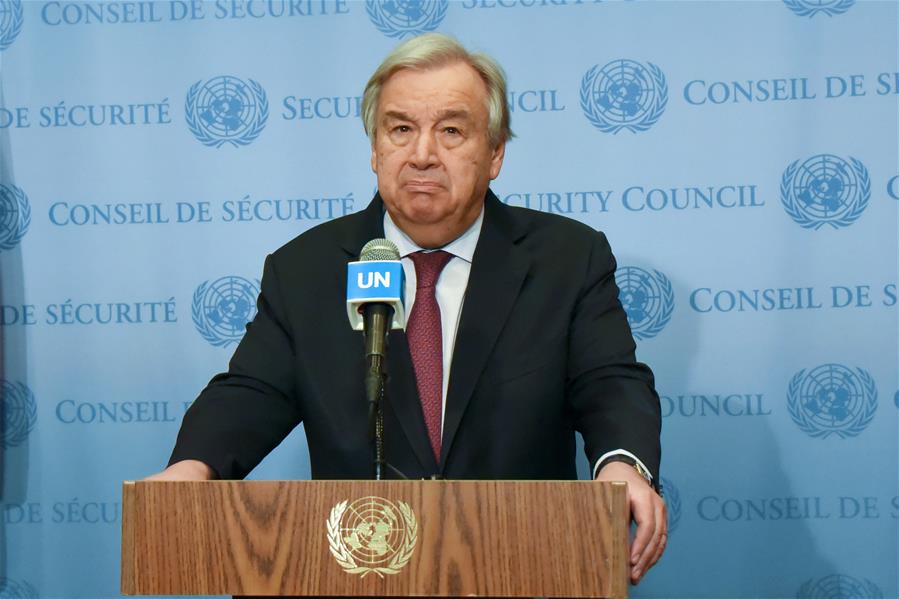 (國際)聯(lián)合國秘書長呼吁各國盡一切可能遏制新冠肺炎疫情