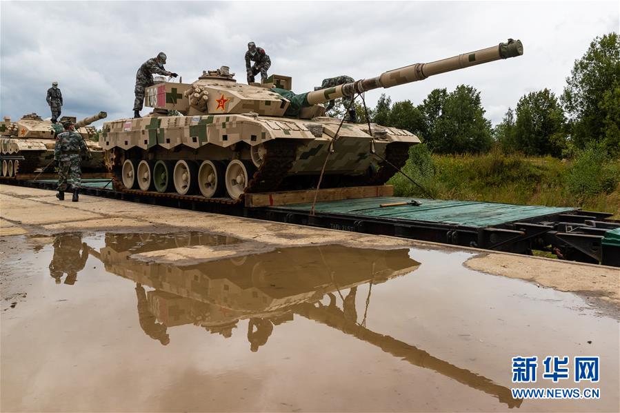 （國(guó)際）（3）我軍赴俄參加&ldquo;國(guó)際軍事比賽-2020&rdquo;裝備運(yùn)抵比賽場(chǎng)地