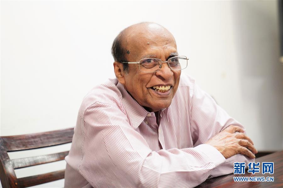 (國際·圖文互動)斯里蘭卡共產(chǎn)黨前總書記:“一帶一路”倡議有利于發(fā)展中國家