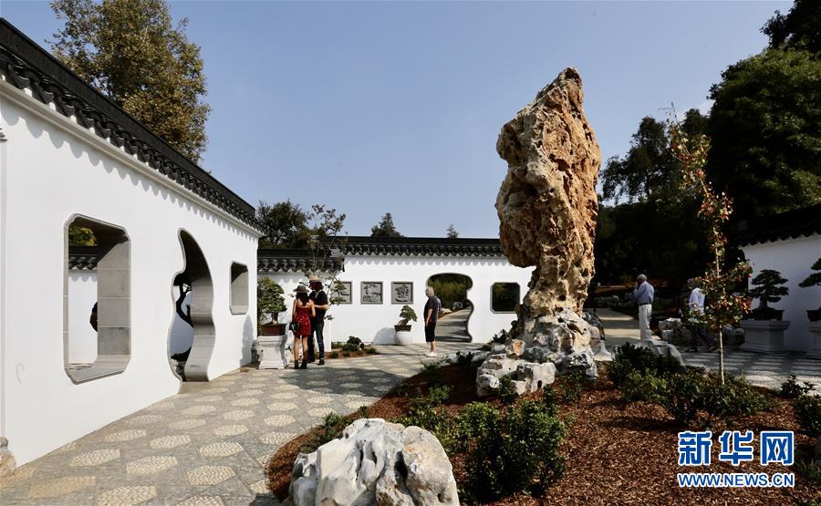 (國際)(4)北美最大中式古典園林流芳園擴(kuò)建完成對外開放