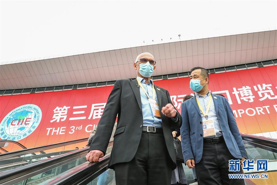 (第三屆進(jìn)博會(huì)·圖片故事)(1)從新西蘭到上海 他漂洋過(guò)海來(lái)進(jìn)博會(huì)