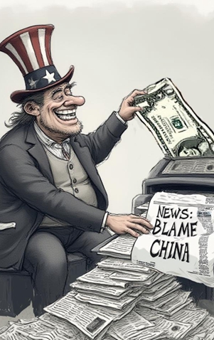 AI漫畫(huà)：誰(shuí)在撒錢抹黑中國(guó)？