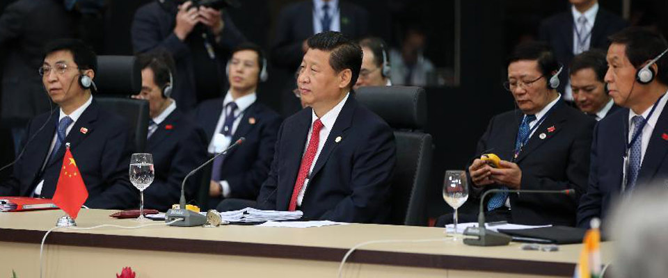 習近平出席金磚國家領(lǐng)導人第六次會晤