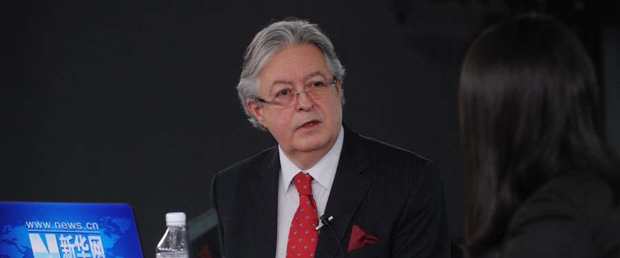 瑞士駐華大使戴尚賢接受新華網(wǎng)獨(dú)家&ldquo;兩會(huì)&rdquo;訪談