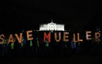 美國多地舉行示威活動 呼吁保護&ldquo;通俄&rdquo;調查