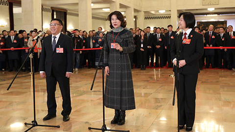 十三屆全國人大二次會(huì)議第二場(chǎng)&ldquo;代表通道&rdquo;