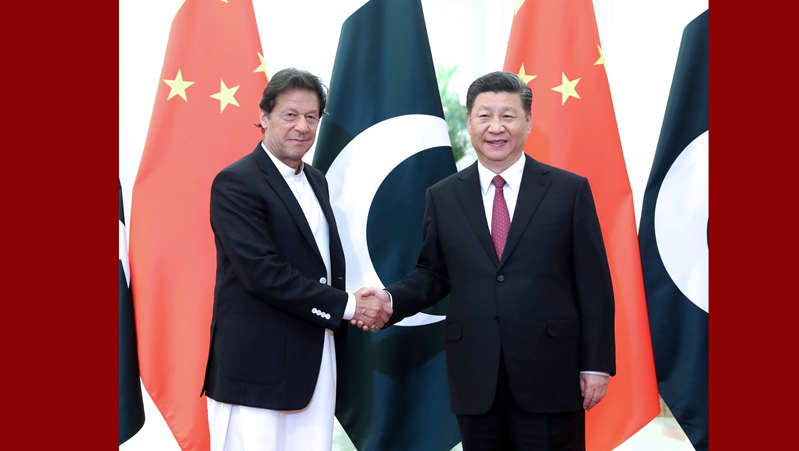 習近平會見巴基斯坦總理伊姆蘭&middot;汗