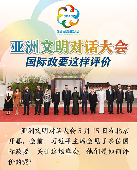 亞洲文明對話大會(huì)，國際政要這樣評價(jià)