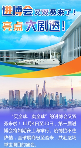 進(jìn)博會(huì)又雙叒來(lái)了！亮點(diǎn)大劇透！