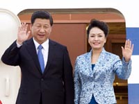 習(xí)近平開始對(duì)馬來(lái)西亞進(jìn)行國(guó)事訪問(wèn)